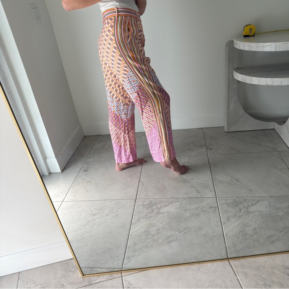 Hale Bob Wide Leg Trousers Maximalist Spring - Picture 3 of 11